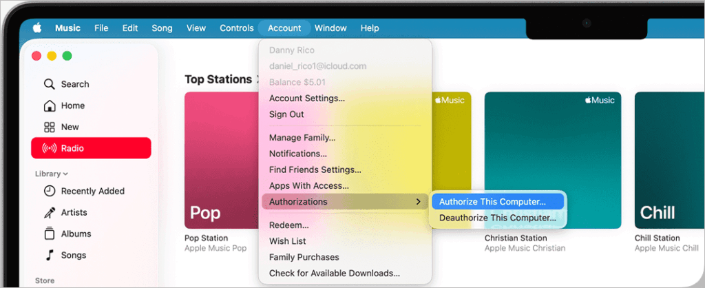 Select Authorisation
