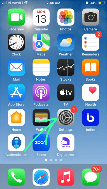 Settings icon