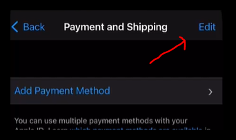 Spotify Payment & Shipping Edit