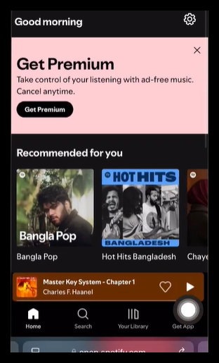 Spotify mobile
