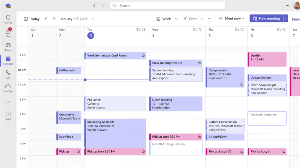 Sync Microsoft Teams with your calendar