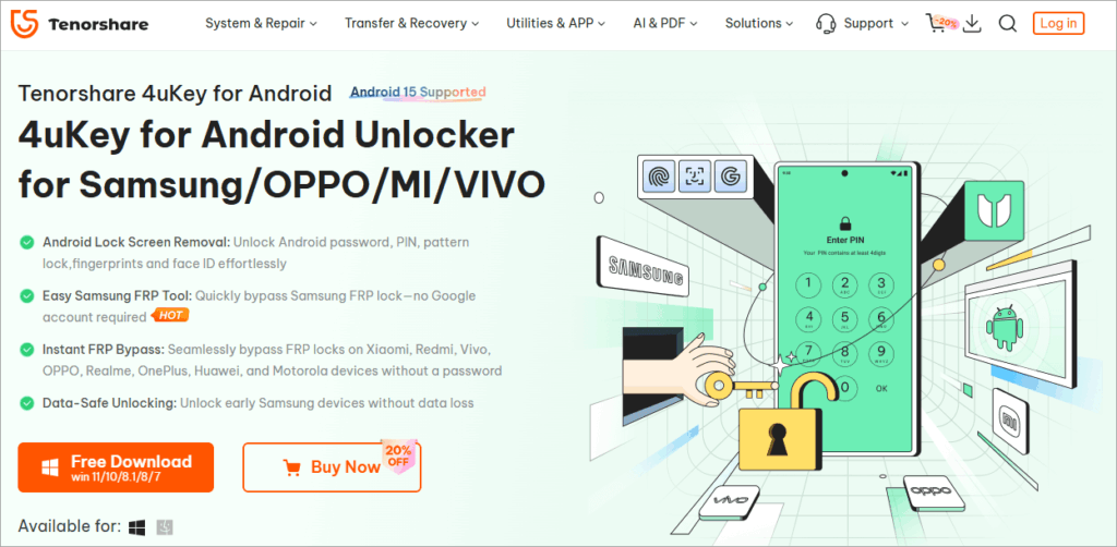 Tenorshare FRP Unlocker