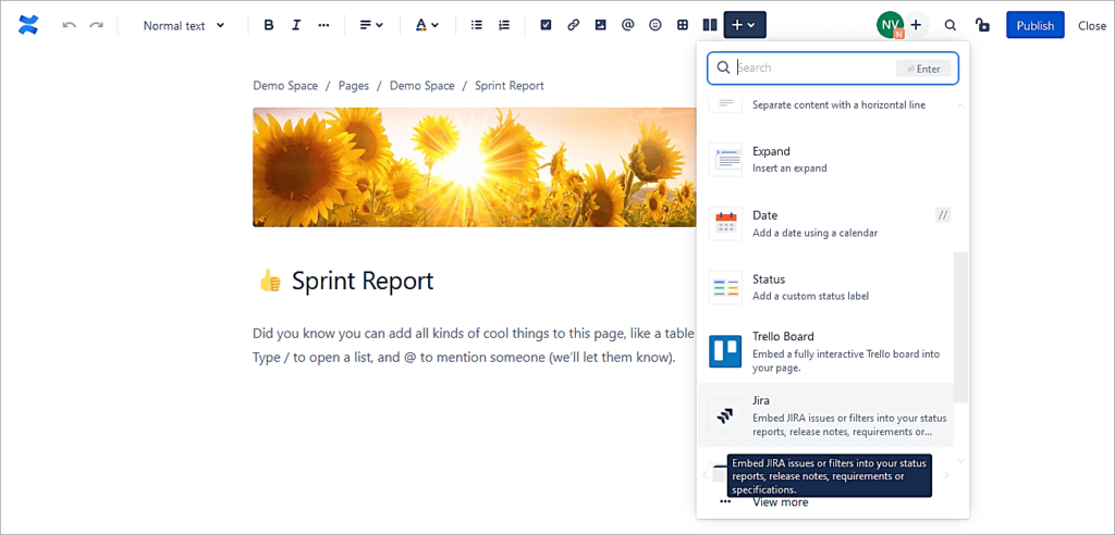 Test the integration to display Jira issues in Confluence1 Jira Cloud Automation