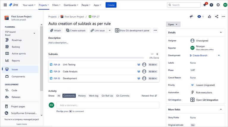 Jira Cloud Automation Rules And Integrations
