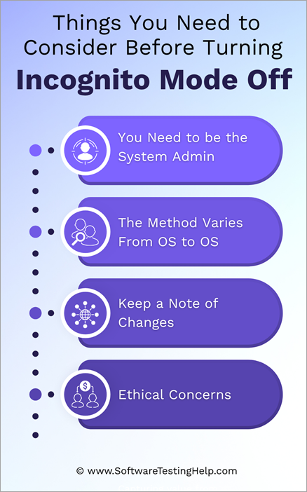 Things You Need to Consider Before Turning Incognito Mode Off