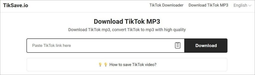TikSave.io