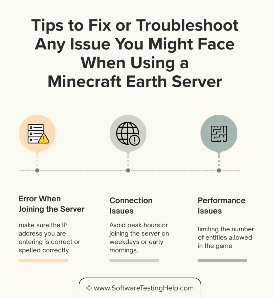 Tips to Fix or Troubleshoot Any Issue You Might Face When Using a Minecraft Earth Server
