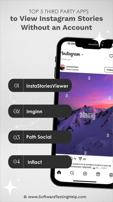 Thirdparty apps to view instagram stories without an account
