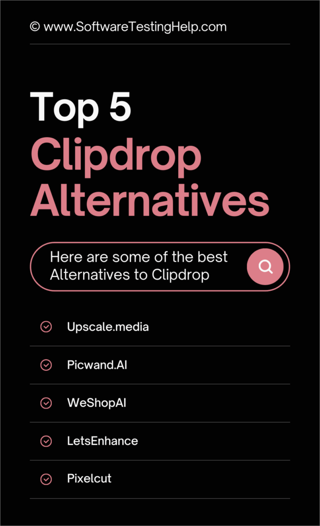 Top 5 Best Clipdrop Alternatives
