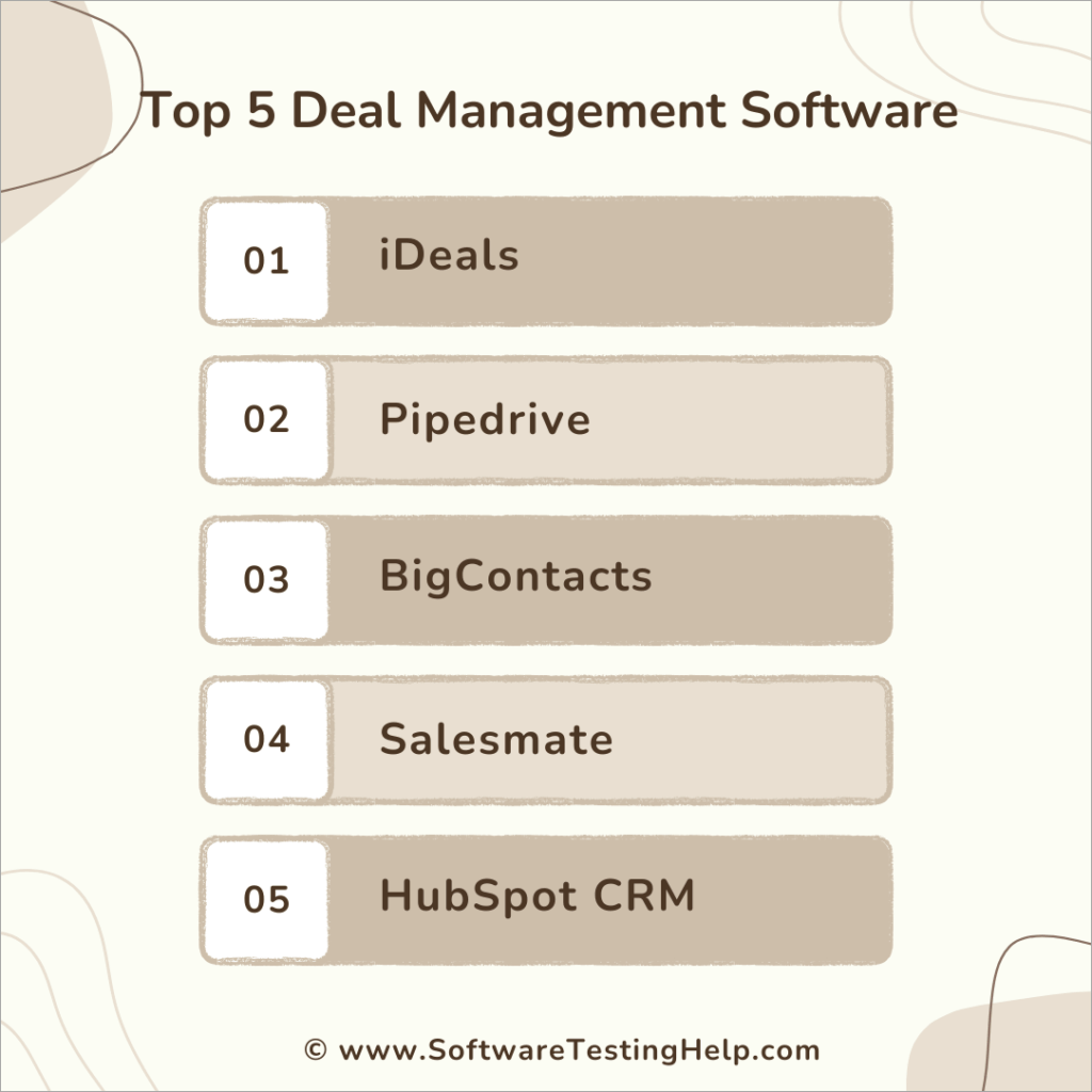Top 5 Deal Management Software