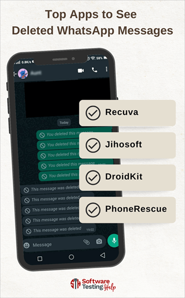 Top apps to see WhatsApp Deleted Messages