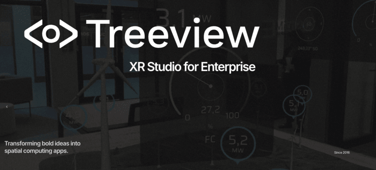 Treeview AR augmented reality companies