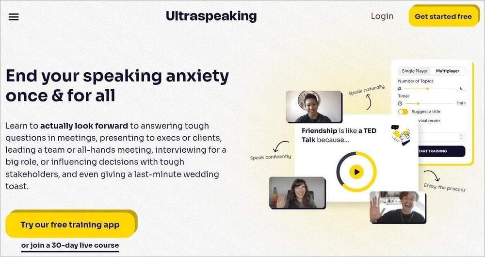 Ultraspeaking