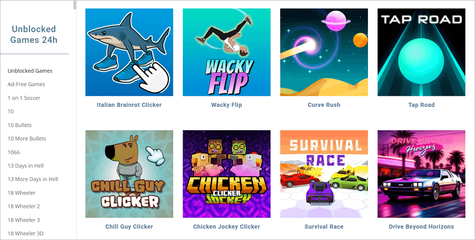 Unblocked Games 24h