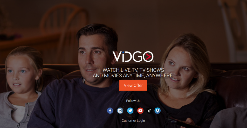 Vidgo Sports Streaming Sites