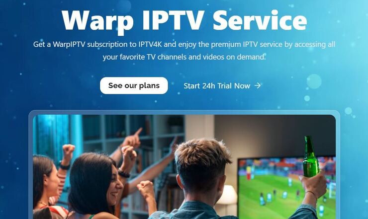 WARP IPTV IPTV for FireStick