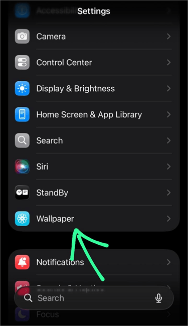 Wallpaper option