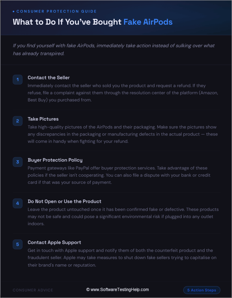 What to Do If You’ve Bought Fake AirPods