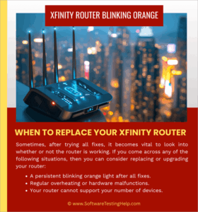 Xfinity Routine Maintenance Soon Message Why Xfinity Router Blinking Orange Light and How to Fix It