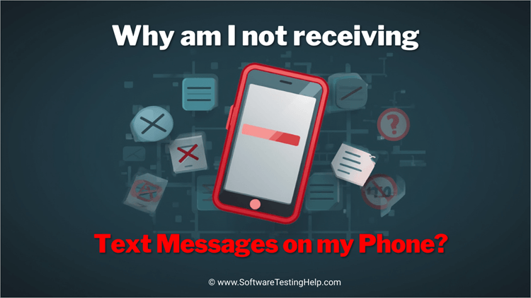 Why am I not receiving text messages on my phone