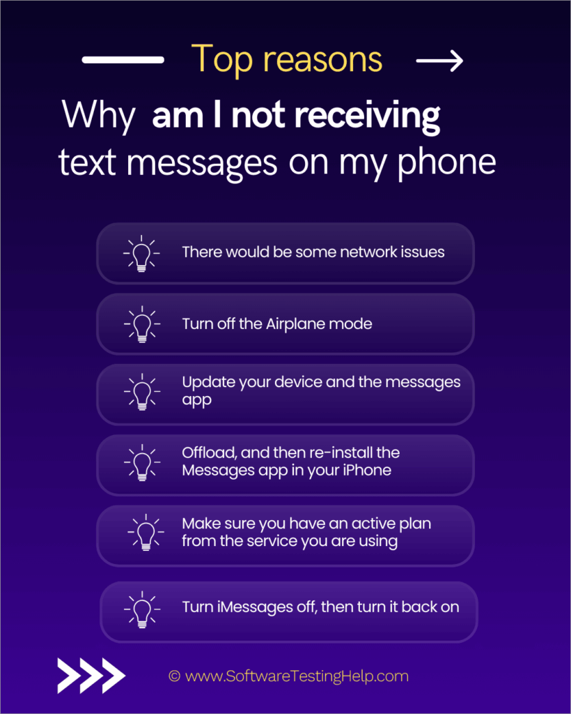 Why am I receiving text messages on my phone not