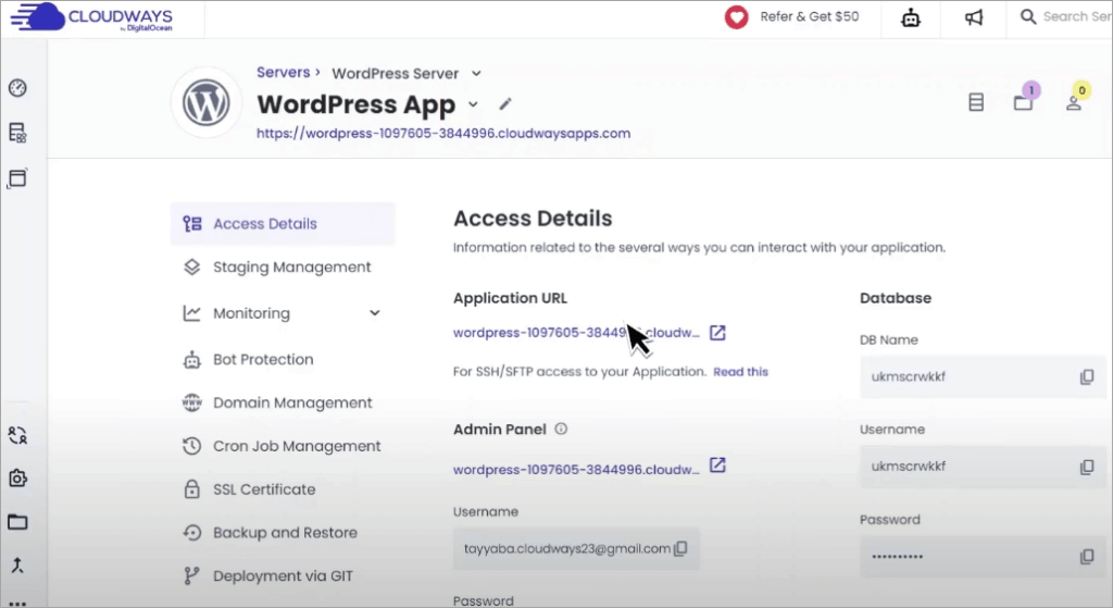 WordPress site migration