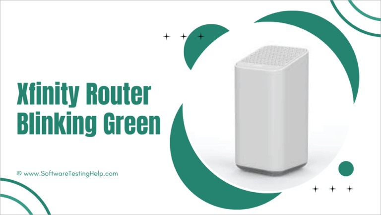 How to Fix Xfinity Router Blinking Green Light