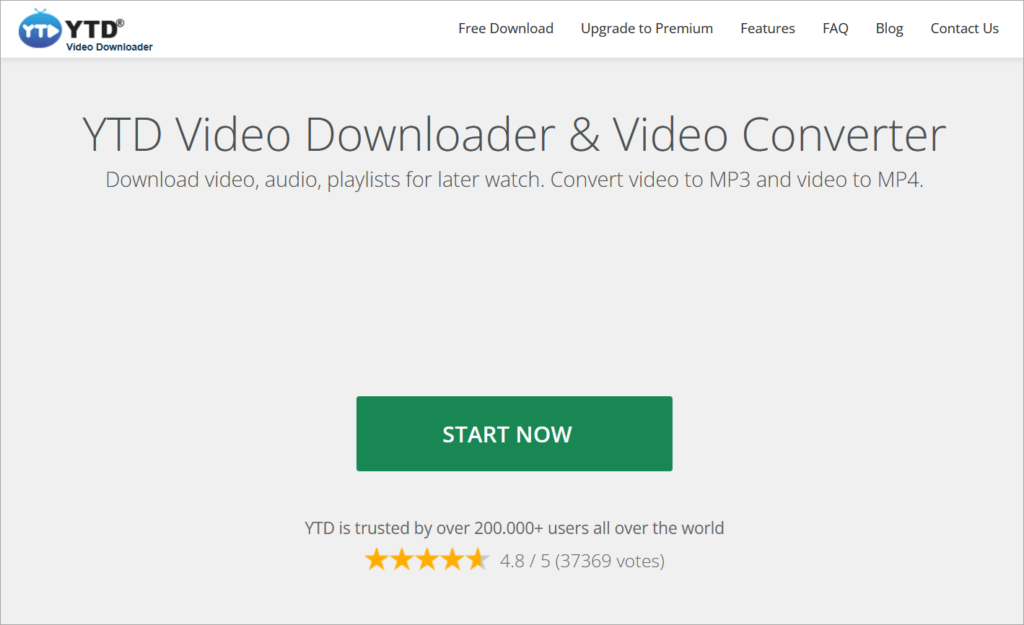 YTD Video Downloader Converter YouTube to MP3