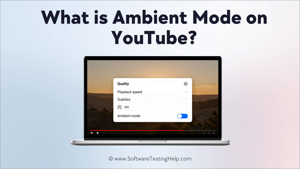 YouTube Ambient Mode