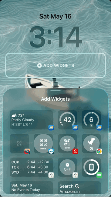 add widget