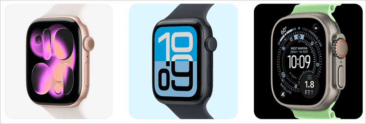 apple watches