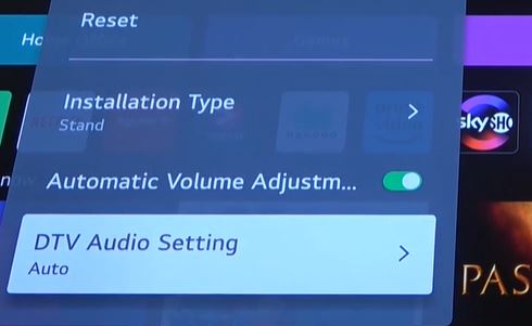 Advanced settings