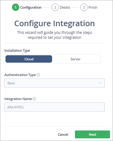 configure integration