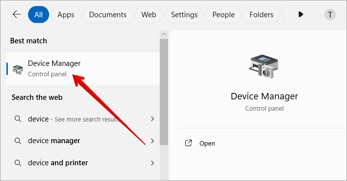 device manager