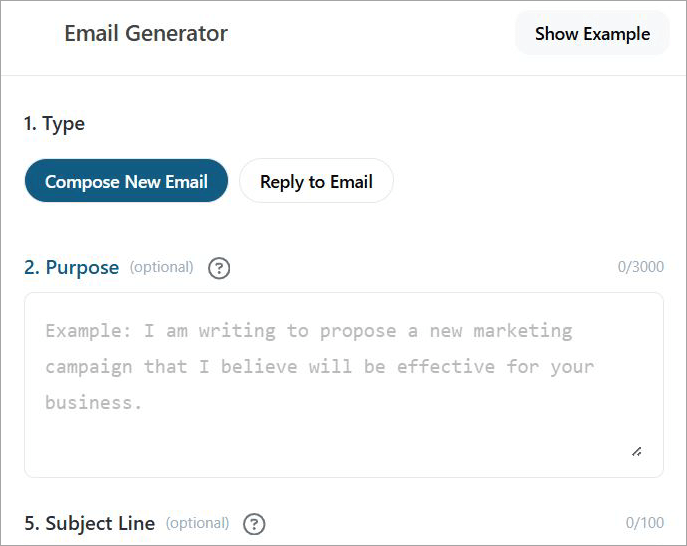 email generator