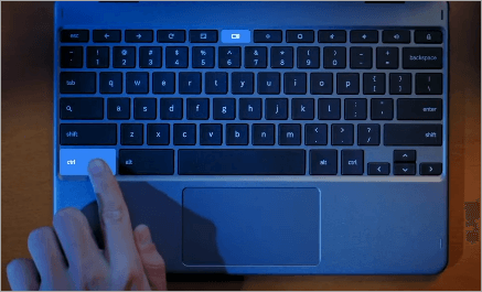 Chromebook full screen