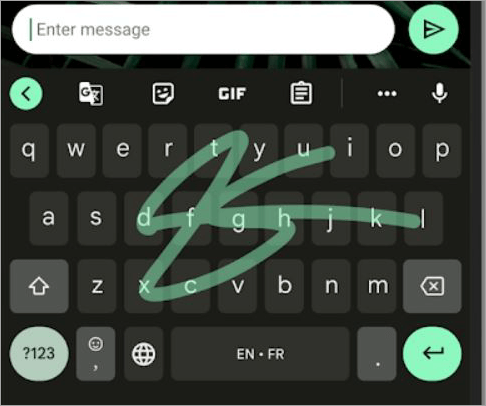Phone’s Google Keyboard