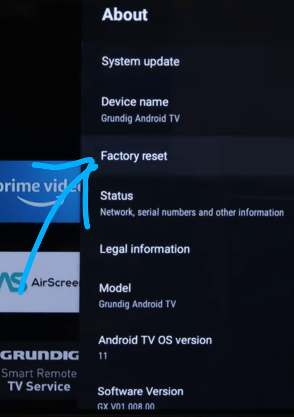 Factory Reset