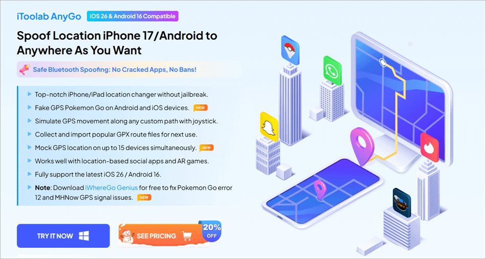 iToolab AnyGo iTools Virtual Location
