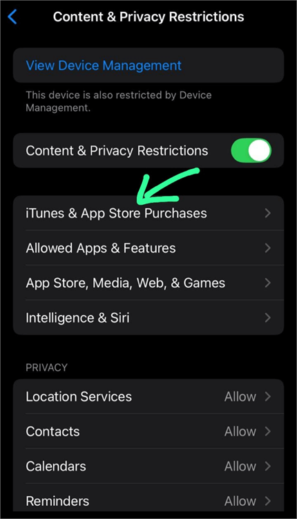 iTunes and app store purchases