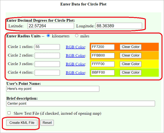 image 29 radius on google maps