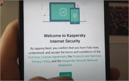 Kaspersky installed