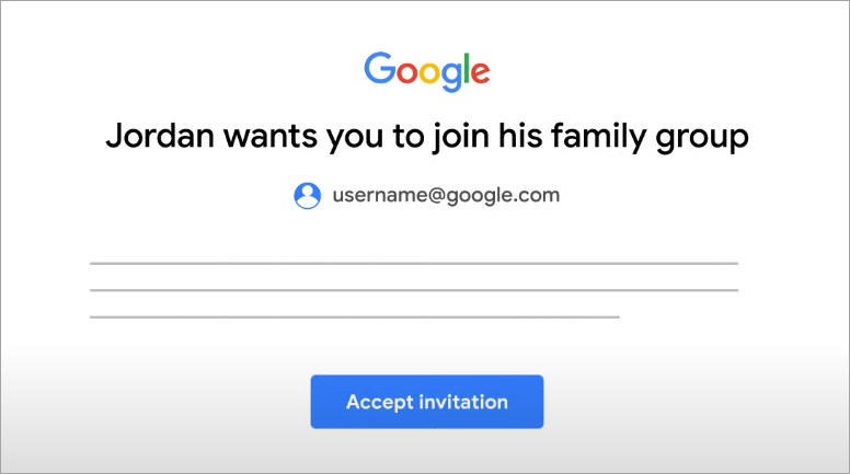 invite your family 2 group