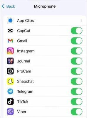 iphone Settings Privacy and Security