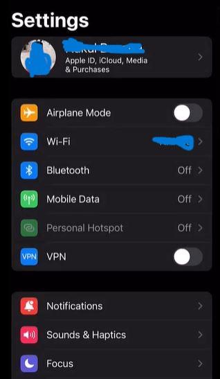 iphone Spotify settings