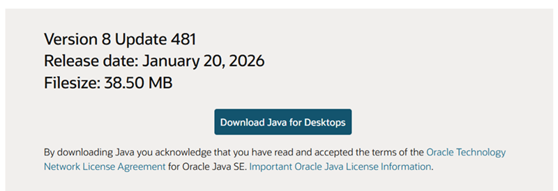 java install1 How to Open JNLP File