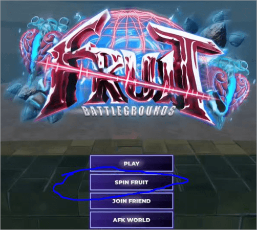 launch Fruit Battlegrounds