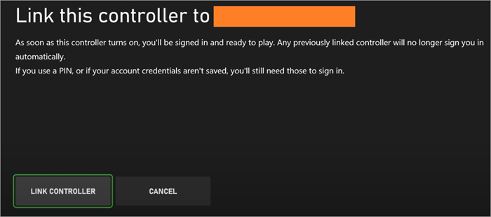 linking now the controller to profile