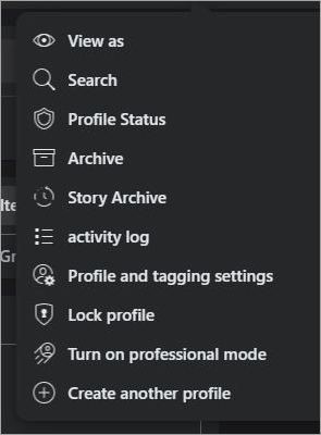 lock your facebook profile