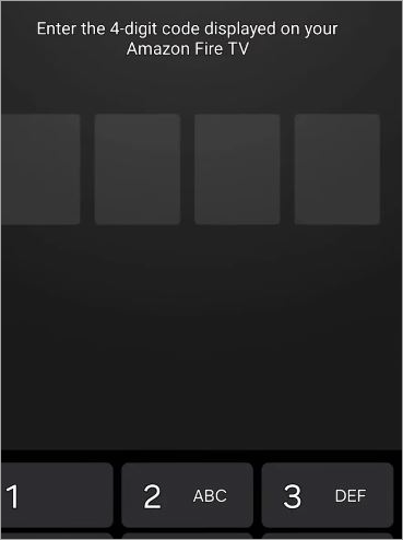 mobile Pair Firestick Remote